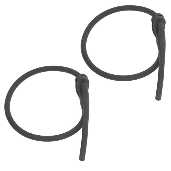 HNZMDY Tir à l'arc Peep Sight Mire d'arc avec Tube de Visée en Caoutchouc pour Arc à Poulies (Noir
