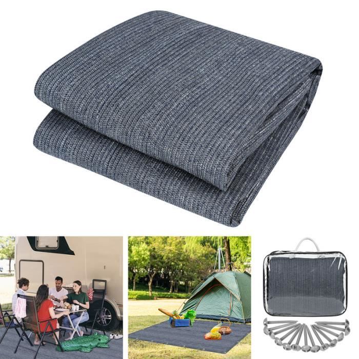 Auvent tapis étanche camping tapis tente sol extérieur tente bâche  pique-nique couverture caravane 300x400CM