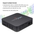 Smart TV Box WIFI TV Box Set-Top Box Lecteur multimédia HDMI pour MXQ-PRO-H3-1 + 8G 110-240V (prise UE) My16852-1