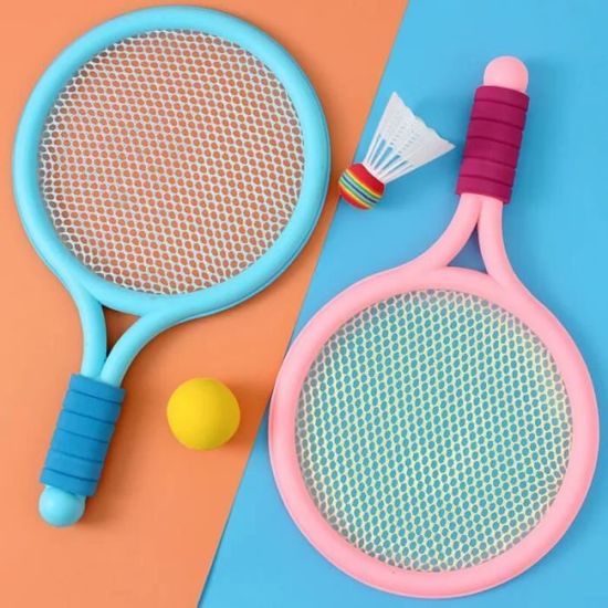 Mini ensemble de balles de badminton et de tennis pour enfants