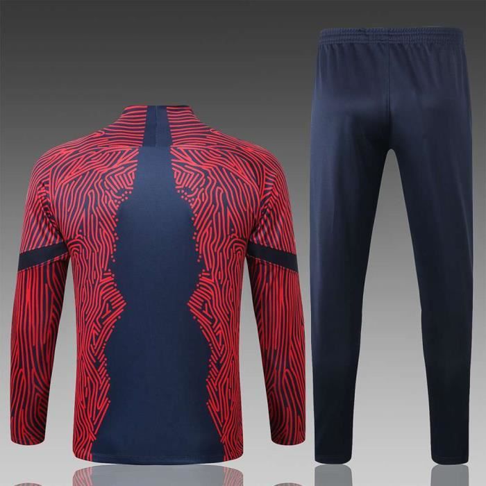 Tenue de Football Homme Enfants P S G Paris 2021 Tenue de Foot Homme Enfants Ensemble Survetements D entrainement Cdiscount Sport