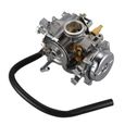 Argent - Carburateur XV250 XV125 QJ250 XV 250 XV 125 carburateur en aluminium Assy pour Yamaha Virago 125 XV1-2