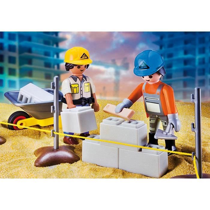 Playmobil 70528 City Action Construction valisette Cdiscount