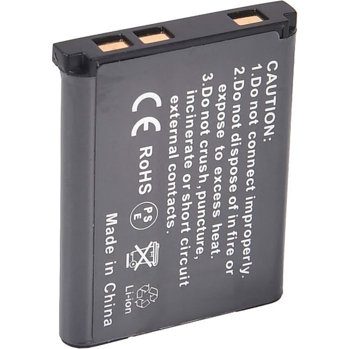 Batterie pour type/réf. Olympus Li-80B, 3,7V, Li-Ion