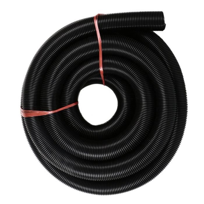 Tuyau d'aspirateur Project Source en plastique noir de 2 1/2 po x
