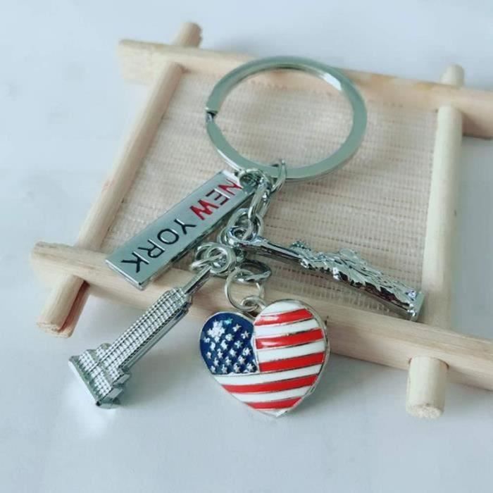 Pin's Drapeau Américain Étoiles Et Rayures - Environ 2x1,5 Cm - Fixation Par Pression