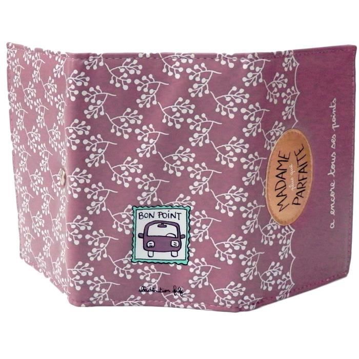 Porte Carte Grise Porte-documents Voiture Syl'la Cuir, Motif