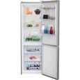 Réfrigérateur combiné congélateur en bas - BEKO - RCSA366K40SN - Classe E - 343 L - 185,2 x 59,5 x 67 cm - Gris Acier-4