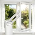 - Joint d'étanchéité de fenêtre de 300 cm pour climatiseur portable | Tissu d'étanchéité avec doubl