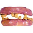 Dentier vieilles dents - Marque - Modèle - Genre Mixte - Matière souple - 2 parties indépendantes-0