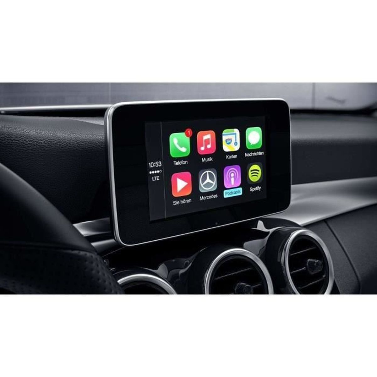 Apple Carplay pour Mercedes système NTG 4.5 et 4.7 (2011 à 2015