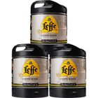 ABBAYE DE LEFFE Pack 3 fûts de bière 6 litres Leffe Blonde - Perfectdraft - 15 euros de consigne inclus