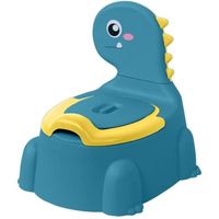 Pot bébé, Toilette d'apprentissage de la propreté dinosaure ergonomique pour garçons, Toilette d'entraînement de pot de dinosaure