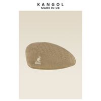 Casquette,Béret de marque Kangol, brodé kangourou, pour hommes et femmes, Section fine, Vintage, casquette respirante, - Type Kaki