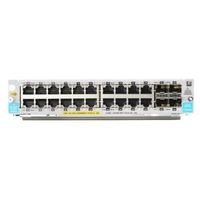 HPE ARUBA - Module d'extension - Gigabit Ethernet (PoE+) x 20 + Gigabit Ethernet / 10 Gigabit SFP+ x 4