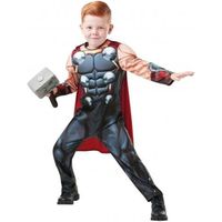 Déguisement deluxe Thor - Marvel - Modèle Thor - Rouge - Enfant - Extérieur