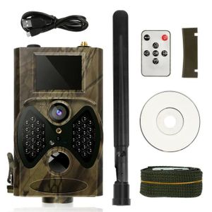 CAMÉSCOPE NUMÉRIQUE gris - Caméscopes de suivi cellulaire GPRS Trail, caméra numérique infrarouge, caméra de chasse étanche, visi