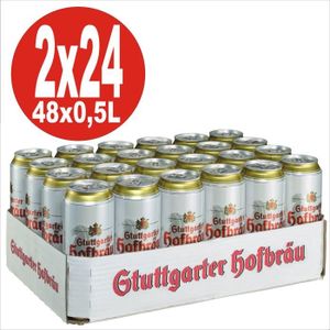 BIERE Bidons de 24x0,5 Stuttgarter Hofbräu Pilsner 4,9% Vol.