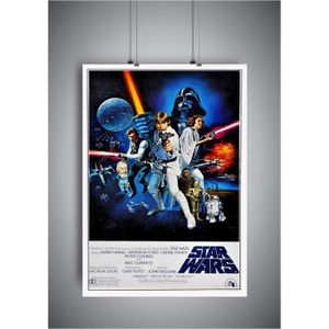 AFFICHE - POSTER Poster Star wars collector affiche cinéma wall art - A3 (42x29,7cm)