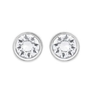 Boucles d/'oreilles Diam/'s argenté en ARGENT 925 Neuves