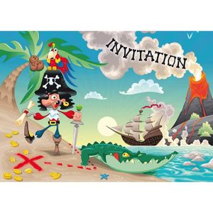 Carte Anniversaire Pirate Cdiscount