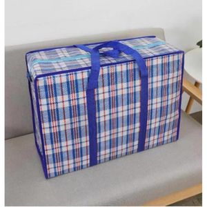 8 Grands Sacs De Rangement Résistants Avec Fermeture À Glissière Et  Pochette À Etiquettes Pour Déménagements, Rangement Des V[u1332] -  Cdiscount Maison