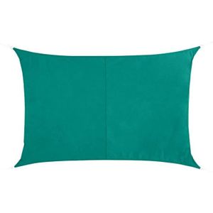 VOILE D'OMBRAGE Voile d'ombrage rectangulaire HESPERIDE - Curacao - Emeraude - 2x3m - Polyester - 180g/m²