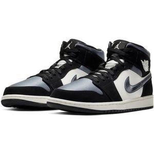 Air jordan 1 mid noir et gris - Cdiscount