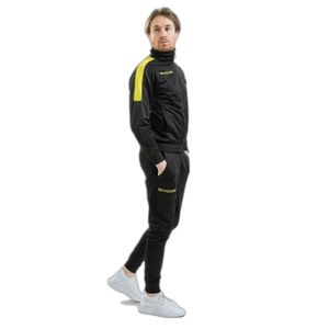 Survêtement Givova Enfant - Noir / Orange Fluo - Taille 10 Ans (140 Cm) - Neuf