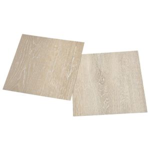PLANCHER CHAUFFANT Planches de plancher autoadhésives PVC beige - yuehuuroom - AB330152 112314 - 1,86 m²