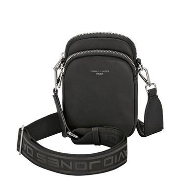 Sac Bandoulière S.Oliver Crossbody Bag - Noir, En Polyuréthane, Réglable, Neuf Avec étiquettes