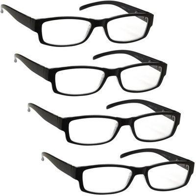 Lunettes De Lecture Avec Soleil - UV400 - Puissance +3,50 - Finition Caoutchoutée Rouge Et Noir - Unisexe Pour Lecture En Extérieur