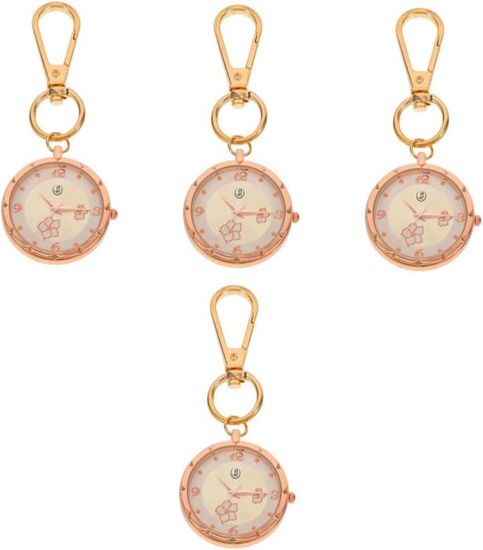 2 Montres De Poche Pour Infirmière - Design Chic, Silicone - Quartz - Pour Femmes/Hommes - Cadeau Pratique Médical
