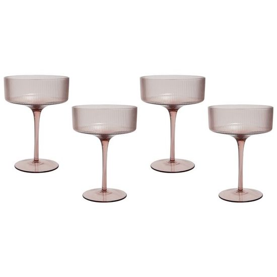 Lot De 4 Coupes à Glace Inox 250 Ml Avec Fourchettes - Bols Dessert Lisses, Idéaux Sorbet, Tiramisu, Salade
