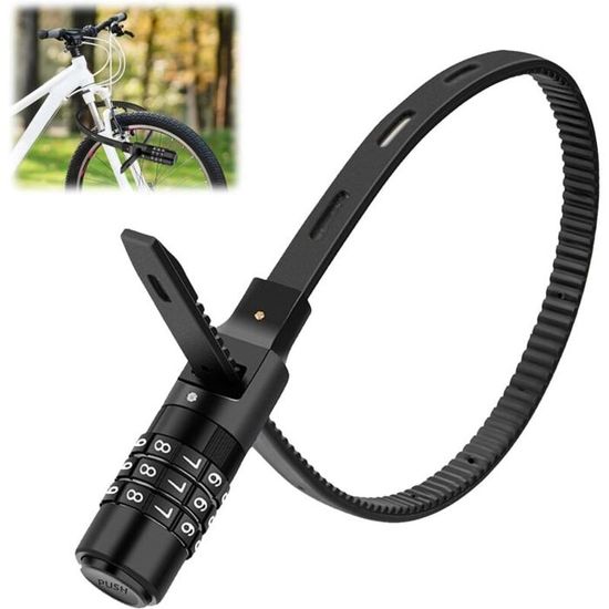 Flintronic Antivol Velo, Code à 3 chiffres Antivol Vélo, Antivol pour Casque Vélo Moto Portable, pour Vélo, Vélo Electrique, Skateboard, Poussettes - Long 47cm Flintronic Antivol Velo, Code à 3 chiffres Antivol Vélo, Antivol pour Casque Vélo Moto Portable, pour Vélo, Vélo Electrique, Skateboard, Poussettes - Long 47cm