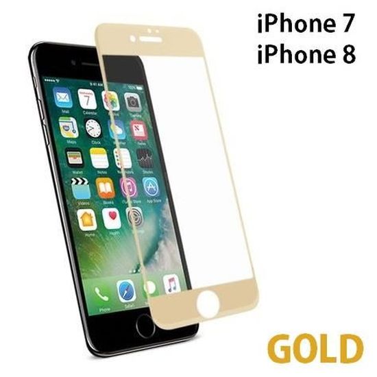 Protection écran Verre Trempé Pour IPhone 8 - Avec Blister, Neuf Et Transparent, Facile à Poser