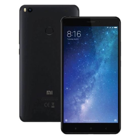 Xiaomi Mi Max 2 64 go Noir -  Smartphone -