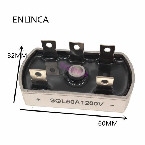 Redresseur de Pont, Module de Pont avec une Bonne Dissipation Thermique pour des Diodes Schottky à Performances Stables - Bricolage