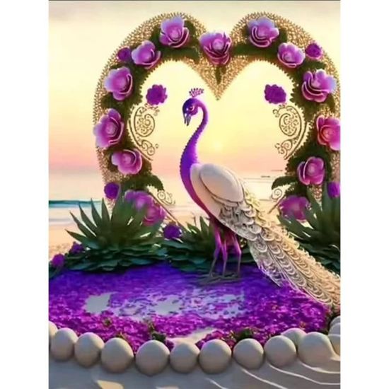 Shkmol Diy 5D Diamond Painting Kits , Forme Spéciale Diamant Peinture