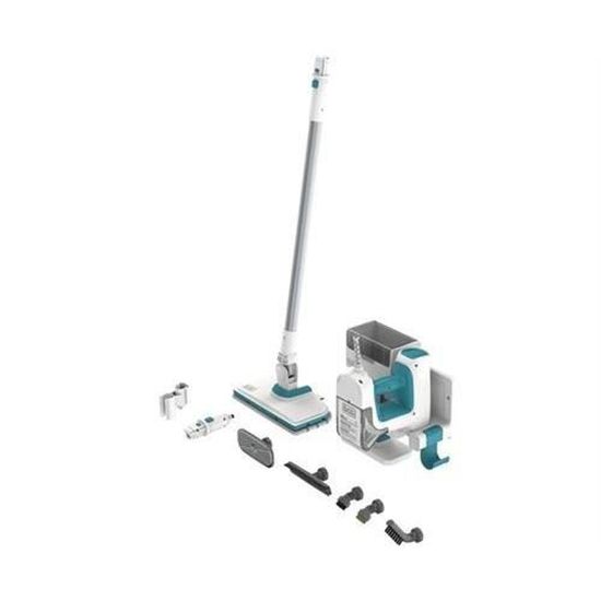 BLACK+DECKER Tête Delta Pour Balai Vapeur – Nettoyage Précis Des Coins & Grands Surfaces, 2 Tampons Microfibre Lavables Inclus