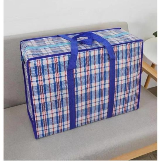 Sacs de rangement extra larges, sac à bagages de déménagement 118l (paquet  de 2), stockage de vêtements de grande capacité