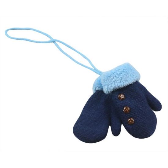 Moufles Enfant Okaïdi Bleu - Taille 2-4 Ans, Bon état