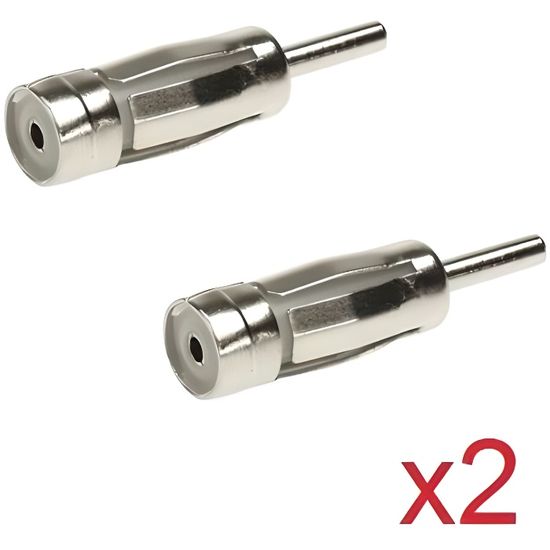 Adaptateur antenne ISO DIN autoradio voiture auto radio mâle femelle voiture