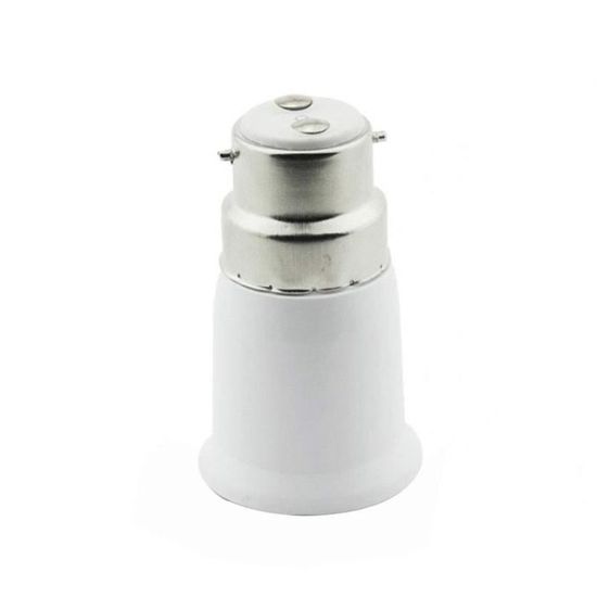 Adaptateur B22 E27 Rfeeuubft 5 Pcs Adaptateur De Convertisseur De E14 Vers E27 De Adaptateur Petit Culot Gros