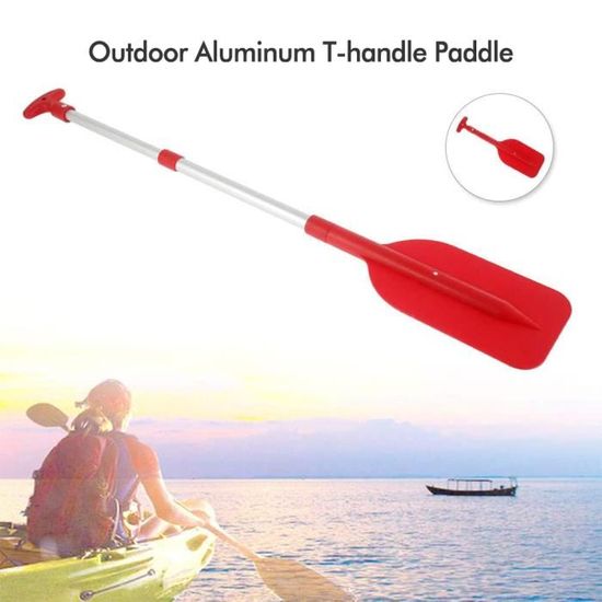 Pagaie SUP Réglable En Aluminium ZLX - Légère, Poignée T Ergonomique, Longueur 200-220 Cm, Pour Kayak Et Paddle