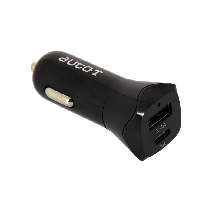AUTO-T Prise allume cigare USB / USB-C 12/24V
