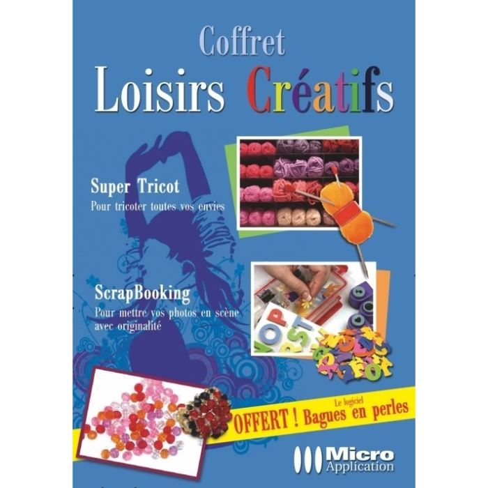 Micro Application Coffret Loisirs Creatifs / Jeu PC Cd-Rom
