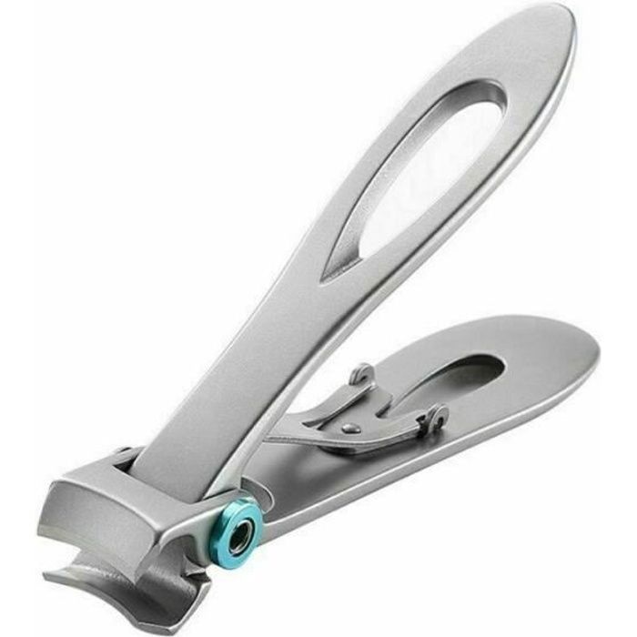 Coupe Ongles Professionnel En Acier Inoxydable grande bouche simple manucure et pédicure outil à ongles coupe-ongles argent