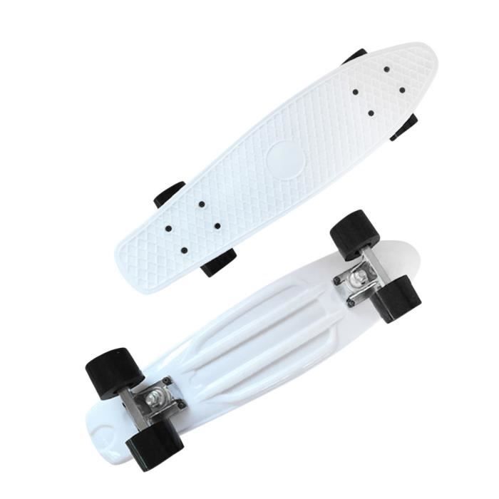 Planches à roulettes de poisson complètes pour les débutants Kick Skate Board pour garçons filles enfants PACK PRODUITS DE FITNESS
