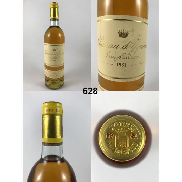 Château d'Yquem 1981 - N° : 628, Sauternes, Blanc